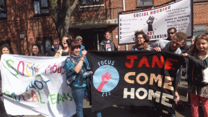 Jane Come Home. Stop the evictions!